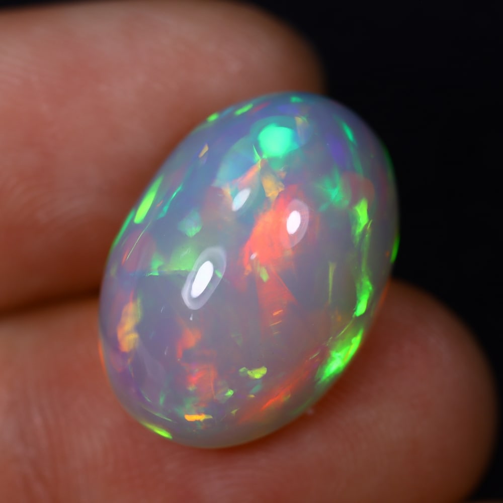 *12.37Ct Welo Opal Polished - Ethiopian Opal , 432C (1 of 7)