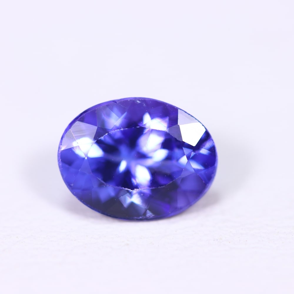 1.48Ct Tanzanite Faceted - Oval Polished , 927B (1 of 2)
