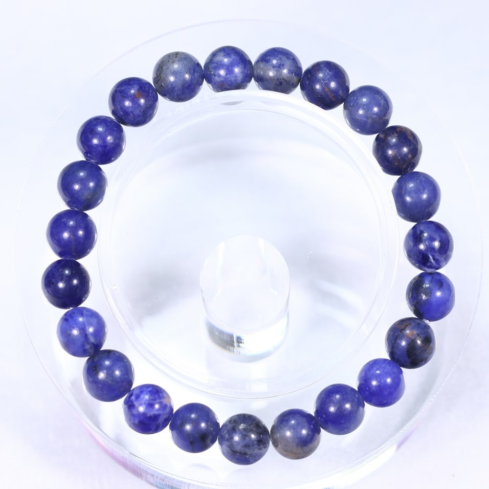 18.38g Sodalite Bracelet - Polished Beads , 625E (1 of 3)