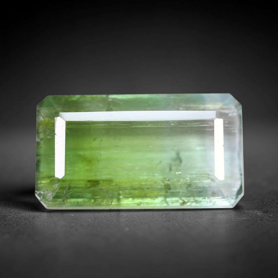 10.40cts Natural Watermelon Tourmaline - Bi-Colour Faceted Cut , 91E: Ksmith Heritage Auctioneers Subject: Natural Tourmaline Origin: Africa Carat Weight: 10.40 cts Dimension: 19x10.5x5.1 mm Type: Faceted, Polished