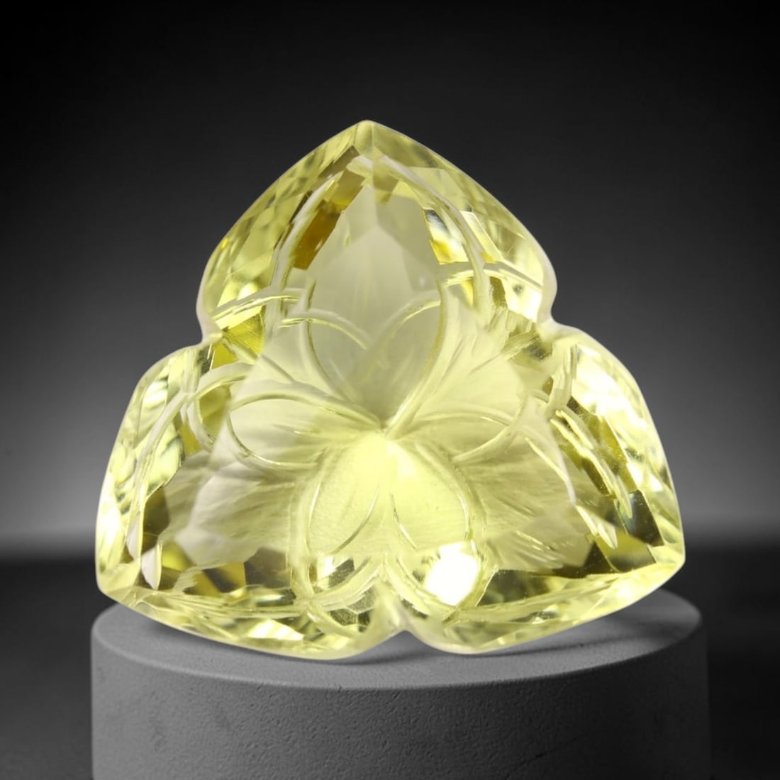 46.03Ct Lemon Carving Quartz - Polished Carving , 306E (1 of 4)