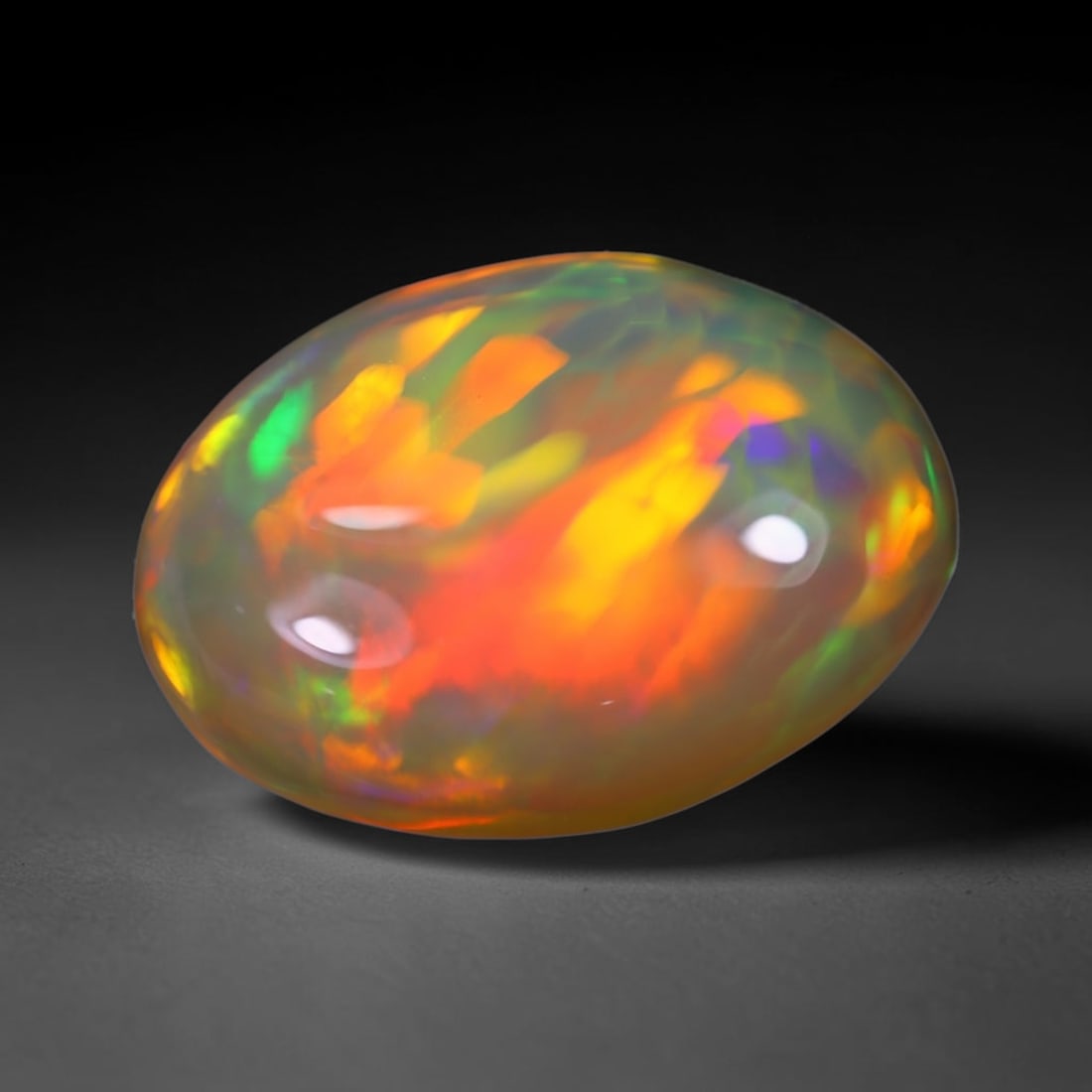 *5.34Ct Welo Opal Polished - Ethiopian Opal , 186E (1 of 7)