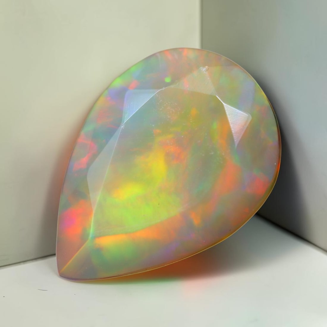2.76Ct Natural Ethiopian Faceted Welo Opal - Ethiopian Opal, 989MZ: Ksmith Jewels Global Welcome to our auction house, today auction brought to you by Ksmith Jewels Global based in Penang, Malaysia specialize in all kinds of opal and color gemstone both in manufacturi