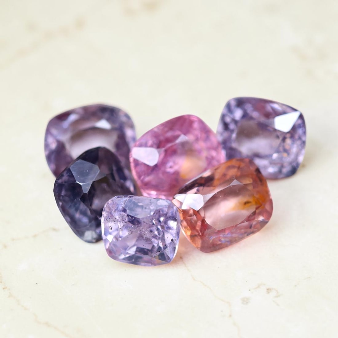 3.31Ct Natural Cushion Burmese Spinel - Burmese Spinel - Cushion Gemstone Lots, 410MZ: Ksmith Jewels Global Welcome to our auction house, today auction brought to you by Ksmith Jewels Global based in Penang, Malaysia specialize in all kinds of opal and color gemstone both in manufacturi