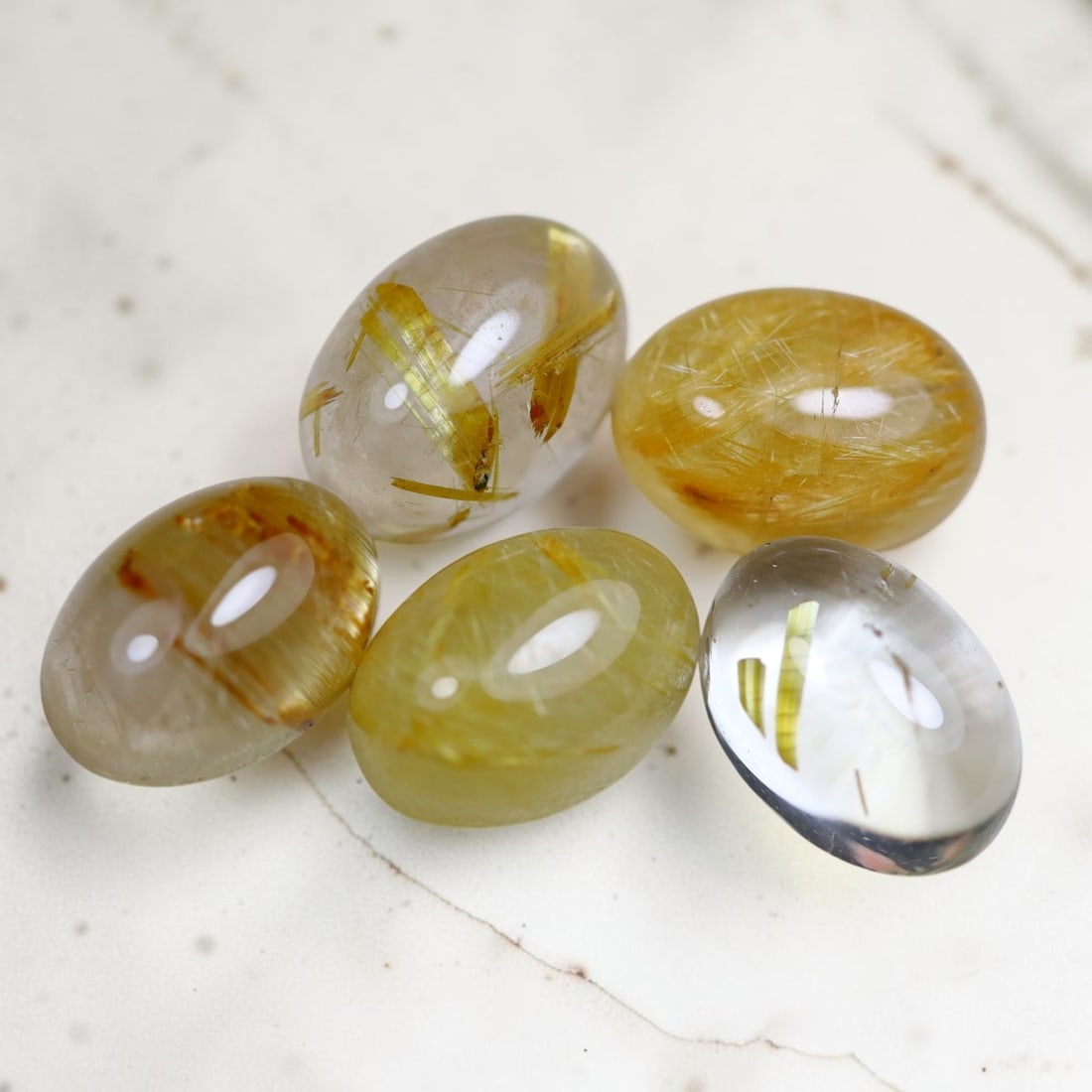 Quartz 5.19Ct Natural Golden Rutiled Quartz Cabochon Lots, 1209MZ: Ksmith Jewels Global Welcome to our auction house, today auction brought to you by Ksmith Jewels Global based in Penang, Malaysia specialize in all kinds of opal and color gemstone both in manufacturi