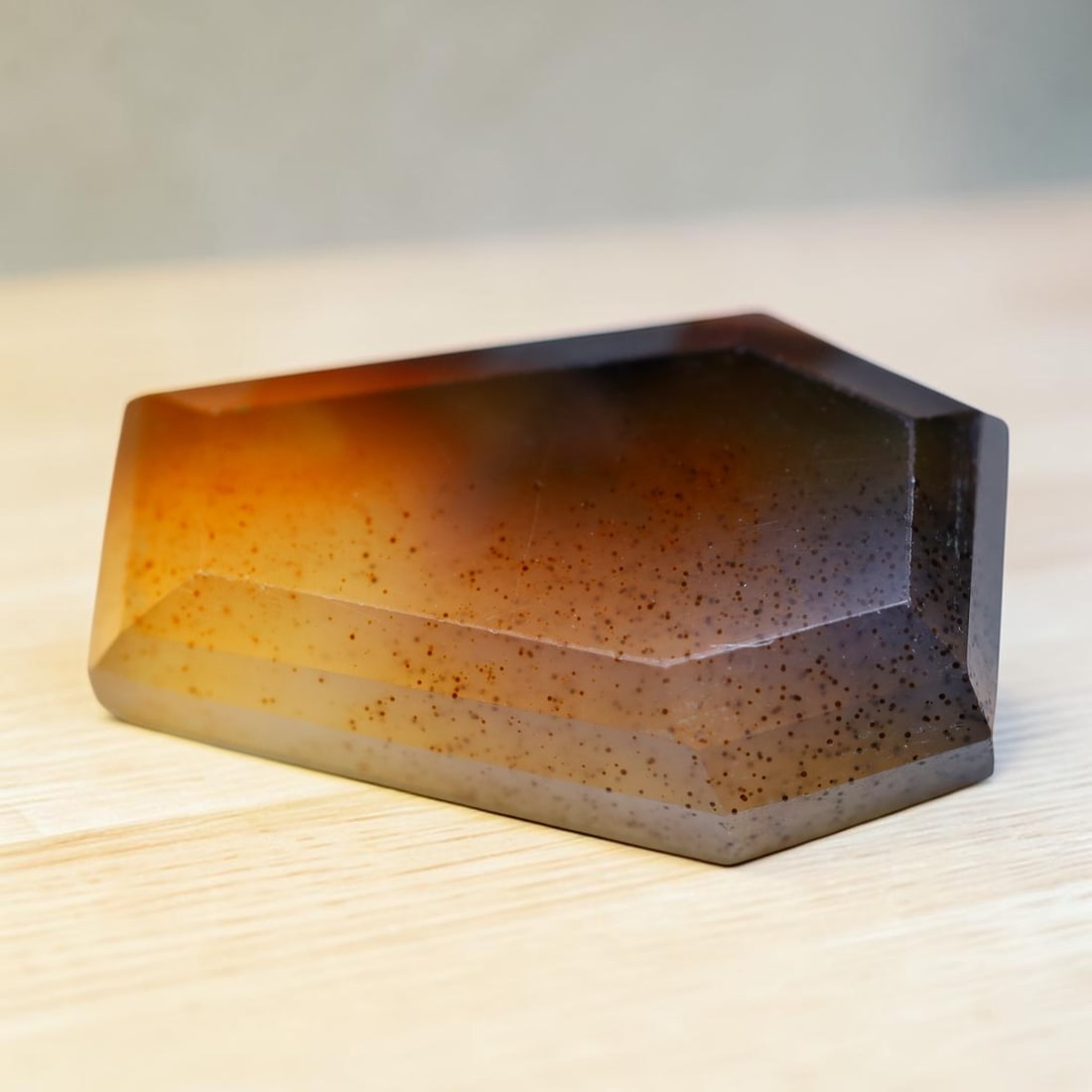 Agate 6.09Ct Step Cut Natural Untreated Montana Agate, 108MZ: Ksmith Jewels Global Welcome to our auction house, today auction brought to you by Ksmith Jewels Global based in Penang, Malaysia specialize in all kinds of opal and color gemstone both in manufacturi