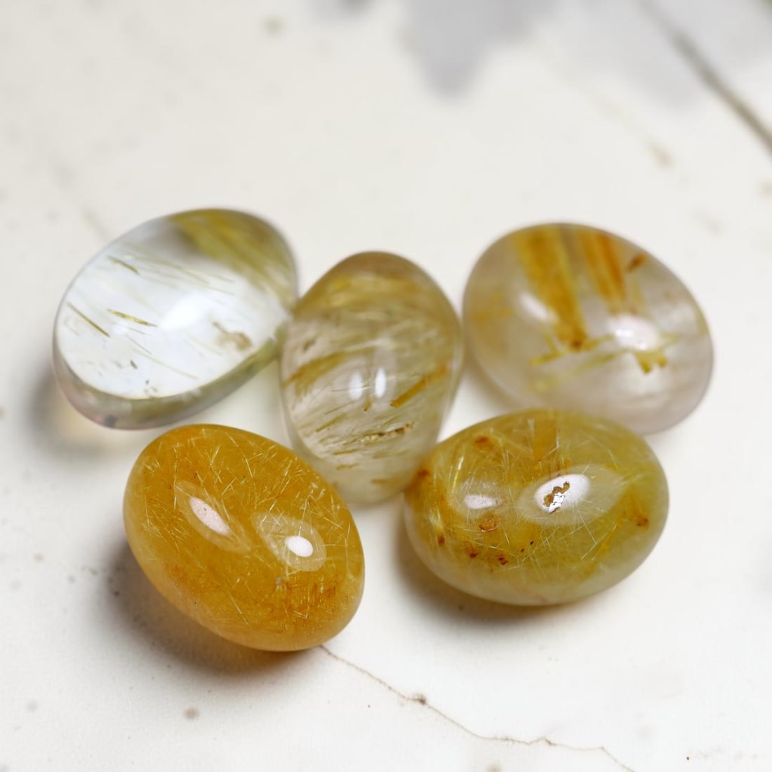 Quartz 5.10Ct Natural Golden Rutiled Quartz Cabochon Lots, 947MZ: Ksmith Jewels Global Welcome to our auction house, today auction brought to you by Ksmith Jewels Global based in Penang, Malaysia specialize in all kinds of opal and color gemstone both in manufacturi