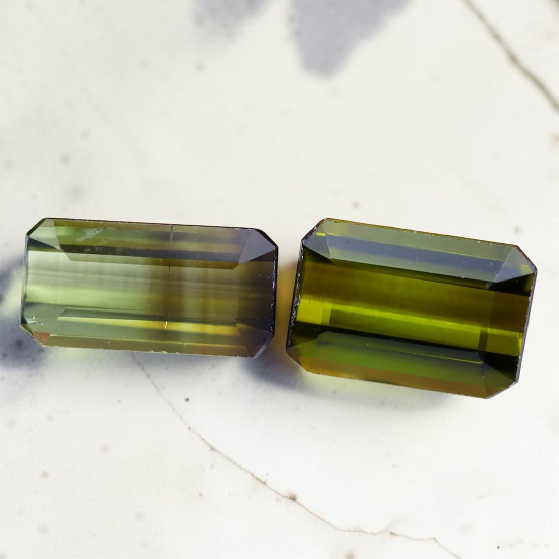 Tourmaline 2.36Ct Natural Afghanistan Green Color Tourmaline Gemstone Pair, 765MZ: Ksmith Jewels Global Welcome to our auction house, today auction brought to you by Ksmith Jewels Global based in Penang, Malaysia specialize in all kinds of opal and color gemstone both in manufacturi