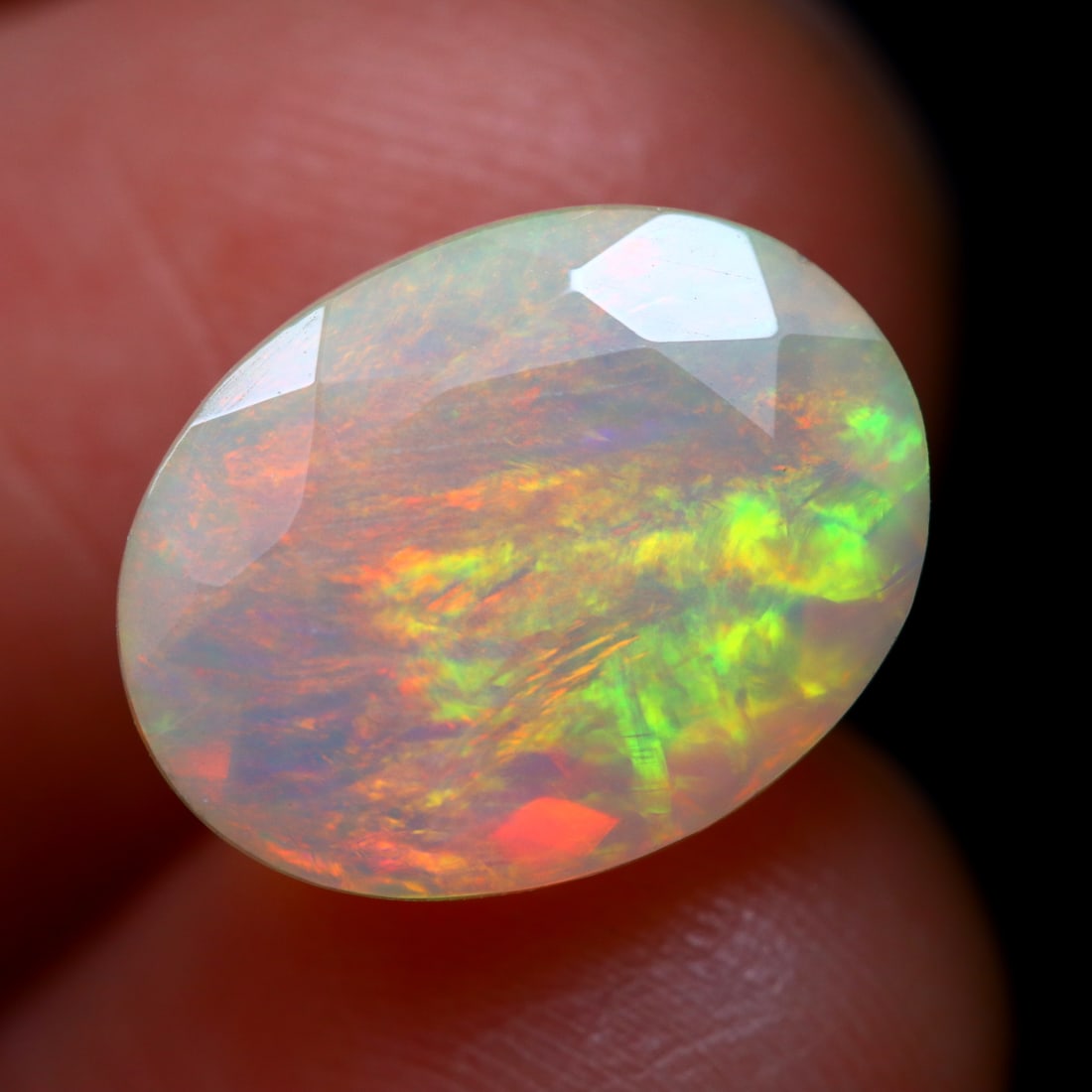 2.39Ct Natural Ethiopian Faceted Welo Opal - Ethiopian Opal, 953MZ: Ksmith Jewels Global Welcome to our auction house, today auction brought to you by Ksmith Jewels Global based in Penang, Malaysia specialize in all kinds of opal and color gemstone both in manufacturi