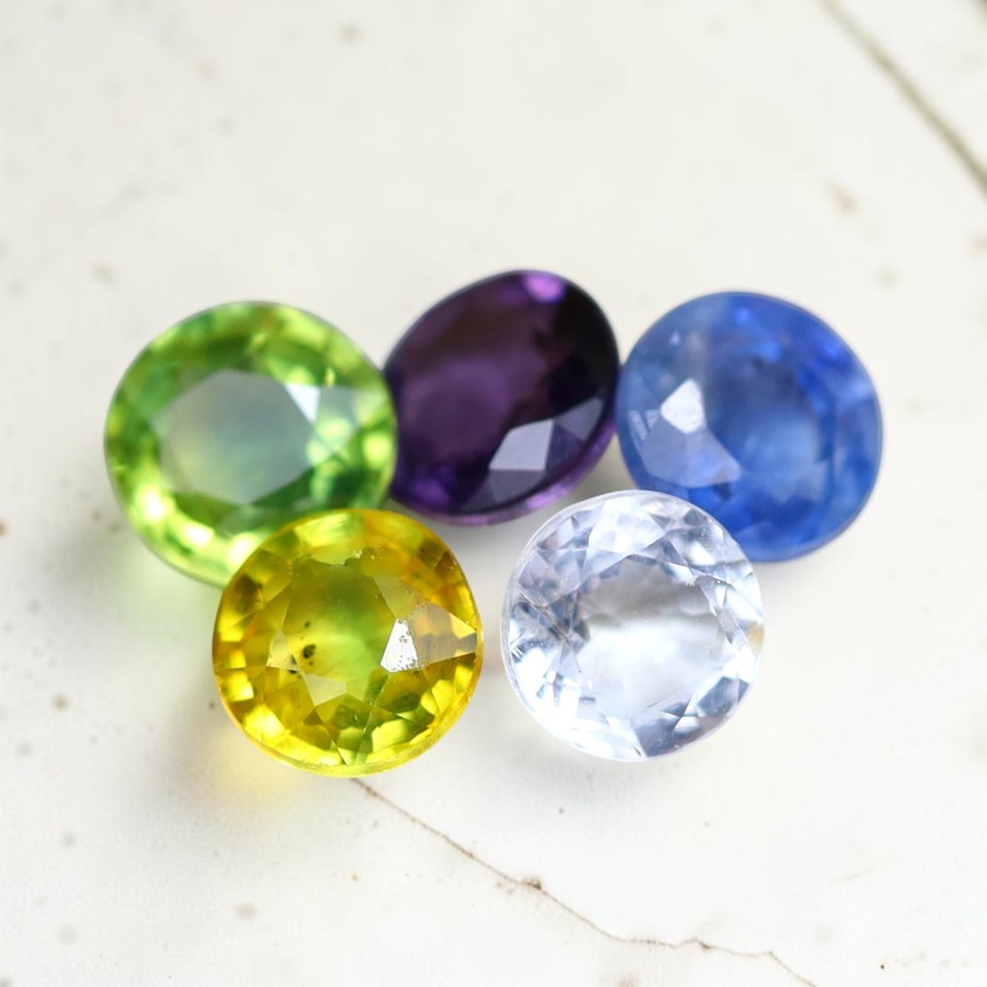 Sapphire 1.18Ct Round Cut Natural Songea Multi Color Sapphire in Lots, 355MZ: Ksmith Jewels Global Welcome to our auction house, today auction brought to you by Ksmith Jewels Global based in Penang, Malaysia specialize in all kinds of opal and color gemstone both in manufacturi