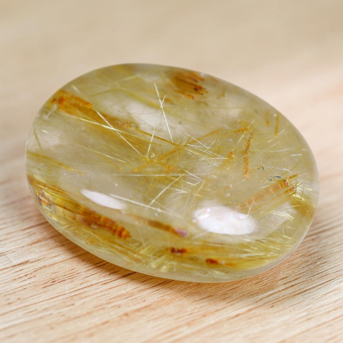 Rutilated Quartz 12.94Ct Natural Golden Rutile Quartz, 349MZ: Ksmith Jewels Global Welcome to our auction house, today auction brought to you by Ksmith Jewels Global based in Penang, Malaysia specialize in all kinds of opal and color gemstone both in manufacturi