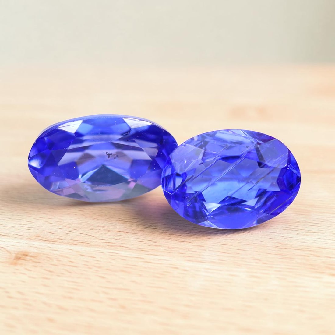 Tanzanite 1.21Ct Natural Oval Cut Purplish Blue Tanzanite Pair for Jewelry Making, 1027MZ: Ksmith Jewels Global Welcome to our auction house, today auction brought to you by Ksmith Jewels Global based in Penang, Malaysia specialize in all kinds of opal and color gemstone both in manufacturi