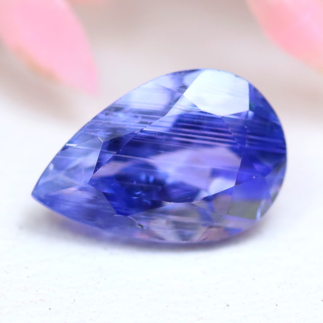 Tanzanite 1.02Ct Natural Pear Cut Purplish Blue Tanzanite for Jewelry Making, 599MZ: Ksmith Jewels Global Welcome to our auction house, today auction brought to you by Ksmith Jewels Global based in Penang, Malaysia specialize in all kinds of opal and color gemstone both in manufacturi