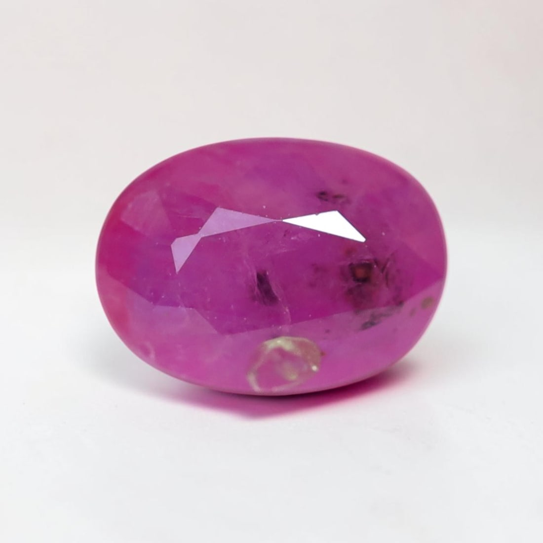 1.46Ct Natural Heated Pinkish Red Ruby - Mozambique Gemstone - Oval Faceted, 665MZ: Ksmith Jewels Global Welcome to our auction house, today auction brought to you by Ksmith Jewels Global based in Penang, Malaysia specialize in all kinds of opal and color gemstone both in manufacturi