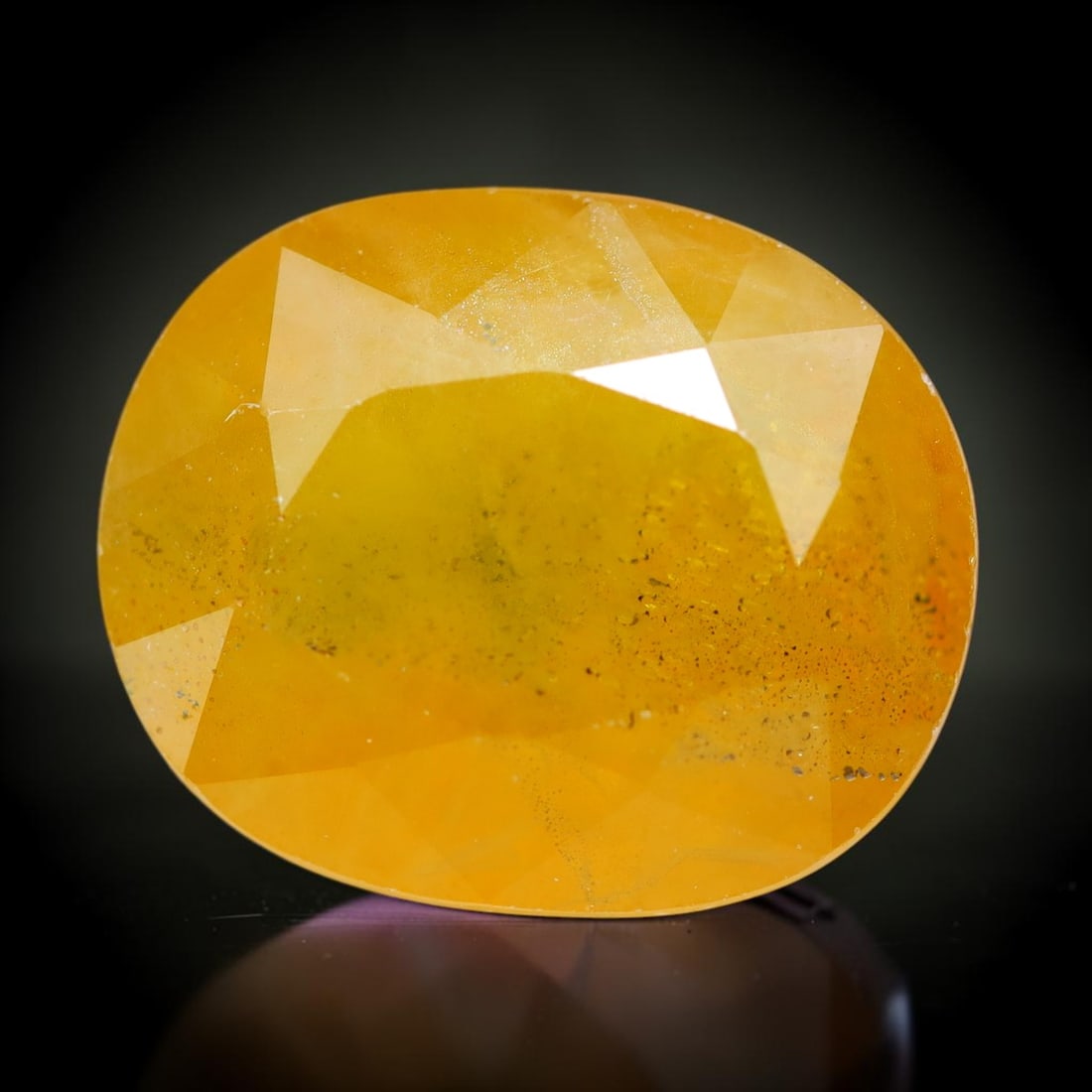 4.85Ct Natural Heated Yellow Sapphire Oval Cut for Jewelry Making, 263B: Ksmith Jewels Global Welcome to our auction house, today auction brought to you by Ksmith Jewels Global based in Penang, Malaysia specialize in all kinds of opal and color gemstone both in manufacturi