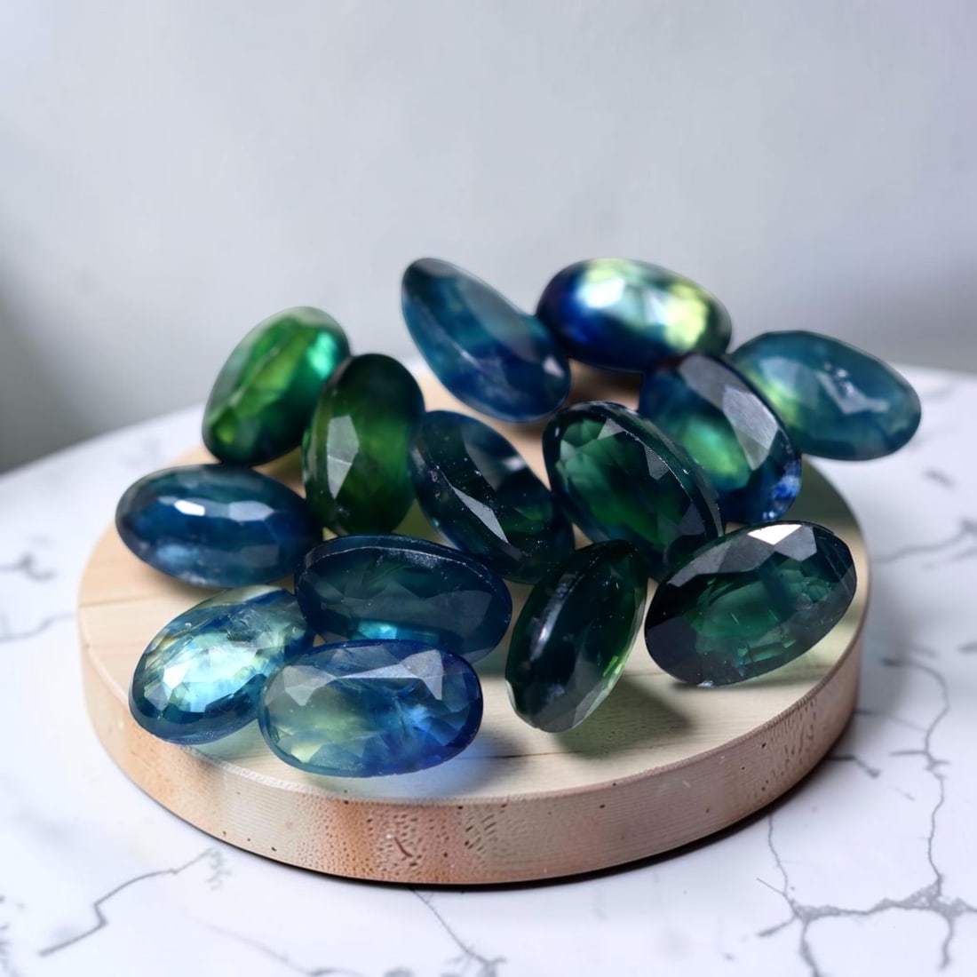 Blue Sapphire 4.88Ct Oval Cut Natural Blueish Green Sapphire LOT, 572B: Ksmith Jewels Global Welcome to our auction house, today auction brought to you by Ksmith Jewels Global based in Penang, Malaysia specialize in all kinds of opal and color gemstone both in manufacturi