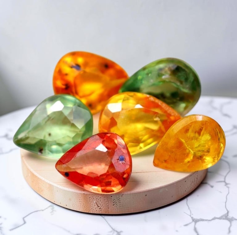 Sapphire 2.04Ct Natural Multi Color Songea Sapphire Lot, 279B: Ksmith Jewels Global Welcome to our auction house, today auction brought to you by Ksmith Jewels Global based in Penang, Malaysia specialize in all kinds of opal and color gemstone both in manufacturi