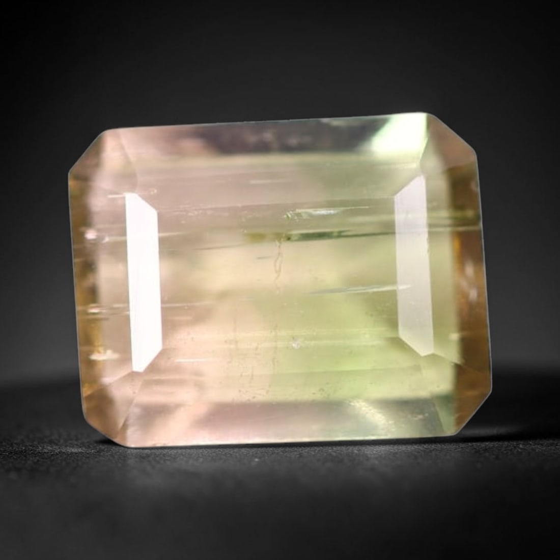 *1.88Ct Natural Watermelon Tourmaline - Bi-Colour Faceted Cut, 159C: Ksmith Heritage Auctioneers Subject: Natural Tourmaline Origin: Africa Carat Weight: 1.88 Ct Dimension: 8.5x6.7x3.4 mm Type: Faceted, Polished