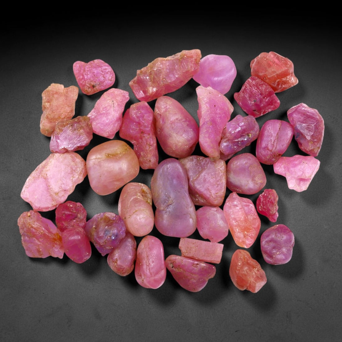 73Ct Raw Ruby Freeform Lot - Rough Specimen , 759C: Ksmith Heritage Auctioneers Subject: Natural Ruby Treatment: No Treat