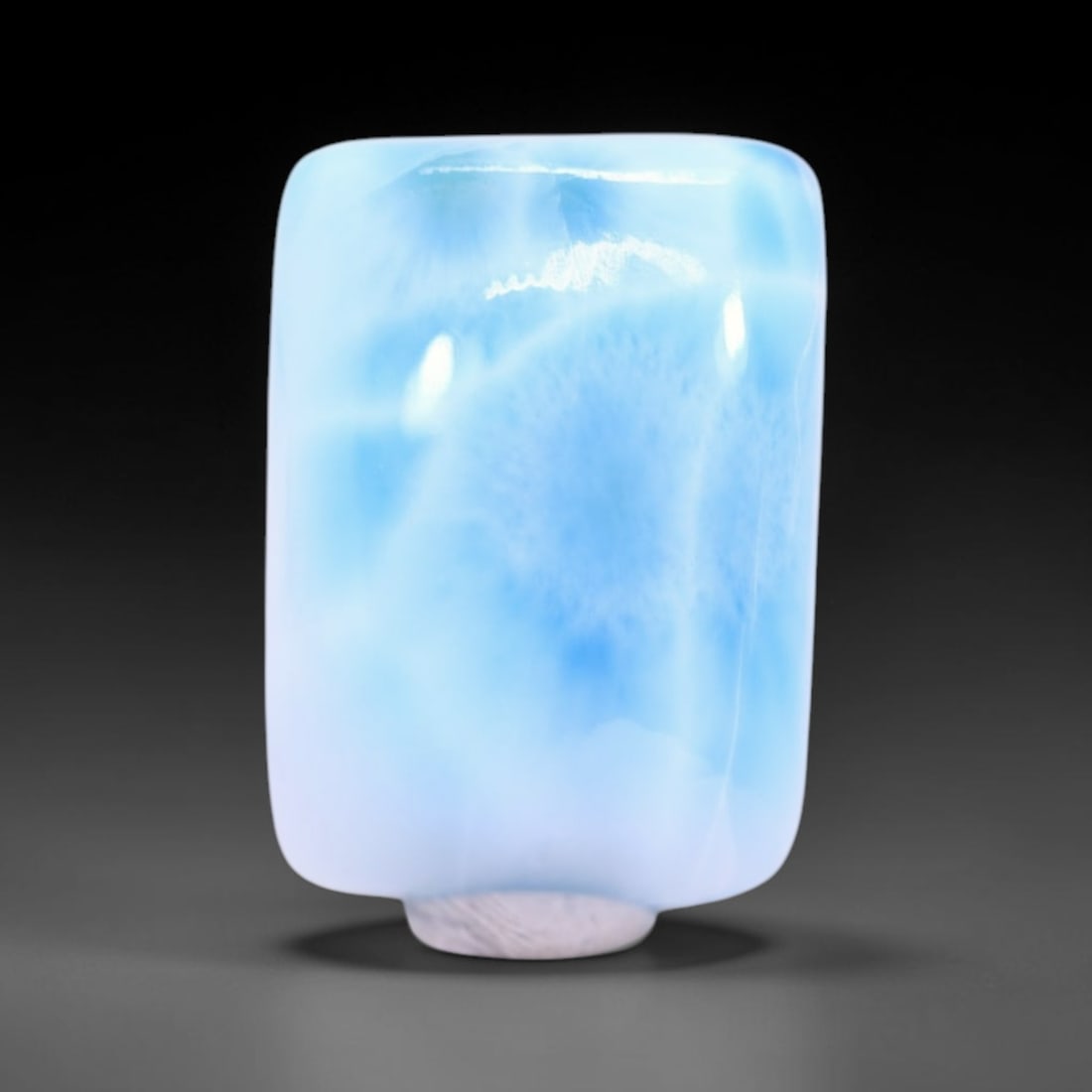 *16.73Ct Natural Larimar - Polished Cabochon , 245C (1 of 2)