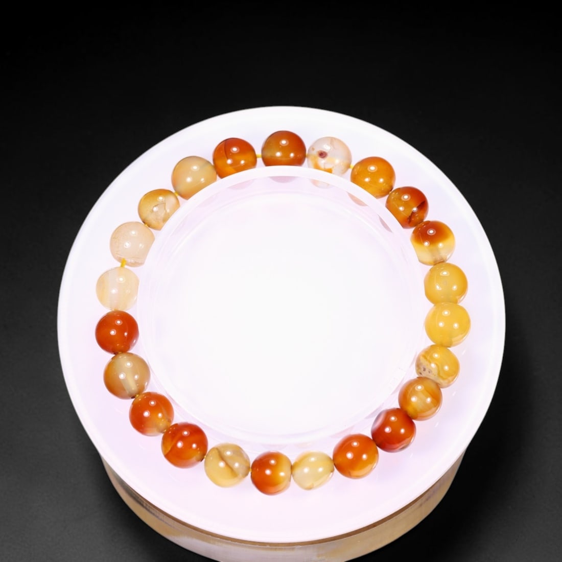 15.58g Coral Bracelet - Polished Beads, 546B: Ksmith Heritage Auctioneers Subject: Natural Coral Carat Weight: 15.58g