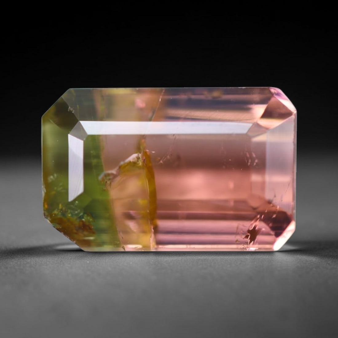 3.36cts Natural Watermelon Tourmaline - Bi-Colour Faceted Cut, 95B: Ksmith Heritage Auctioneers Subject: Natural Tourmaline Origin: Africa Carat Weight: 3.36cts Dimension: 10.26.4x4.9 mm Type: Faceted, Polished