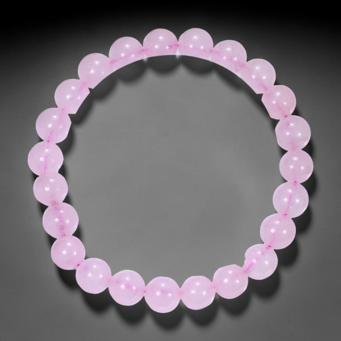 18.78g Rose Quartz Bracelet - Polished Beads, 1195B: Ksmith Heritage Auctioneers Subject: Natural Rose Quartz Carat Weight: 18.78g