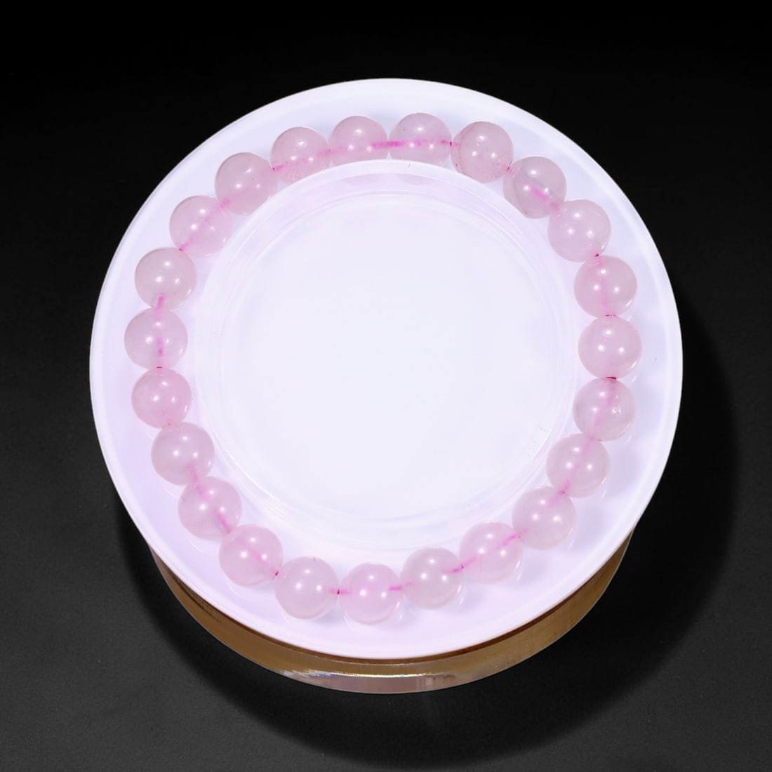 19.09g Rose Quartz Bracelet - Polished Beads, 277B: Ksmith Heritage Auctioneers Subject: Natural Rose Quartz Carat Weight: 19.09g