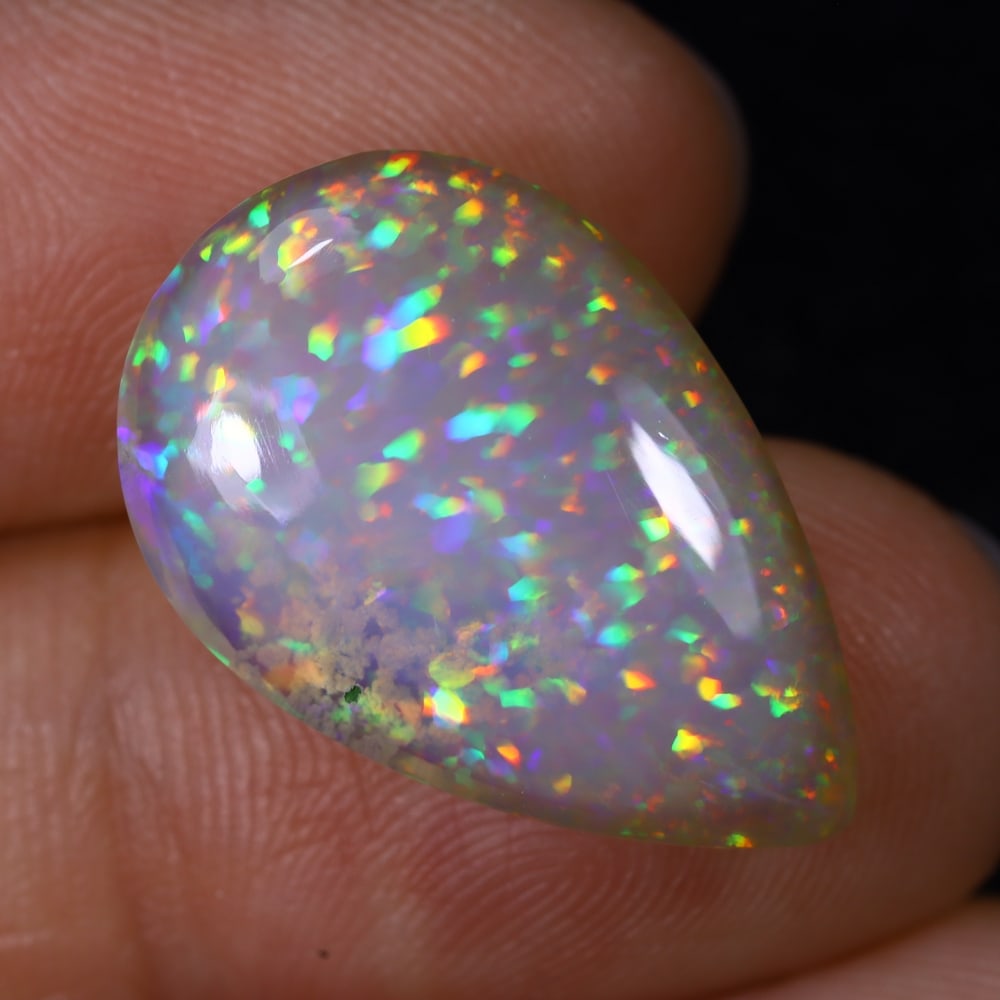 10.36Ct Natural Ethiopian Opal - 21.7x14.3x6.6 mm , 548C: Ksmith Heritage Auctioneers Subject: Natural Ethiopian Welo Opal Origin: Ethiopia Treatment: Unheated