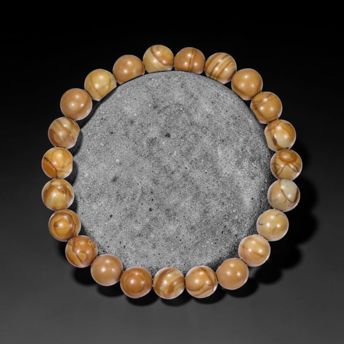 18.28g Jasper Bracelet - Polished Beads, 579B: Ksmith Heritage Auctioneers Subject: Natural Jasper Carat Weight: 18.28g