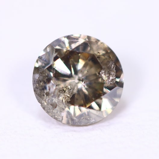 0.39ct Champagne Round Diamond 4.6mm - Natural Diamond, Loose Diamond, 1040DD: Ksmith Heritage Auctioneers Subject: Natural Diamond Origin: Africa Treatment: Unheated