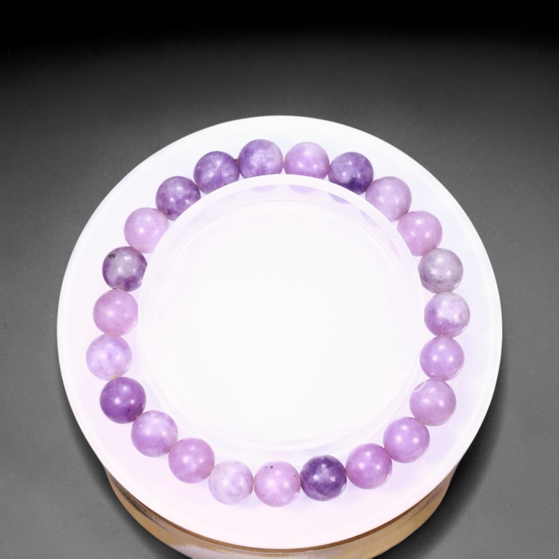 18.08g Purple Amazonite Bracelet - Polished Beads, 221B: Ksmith Heritage Auctioneers Subject: Natural Purple Amazonite Carat Weight: 18.08g