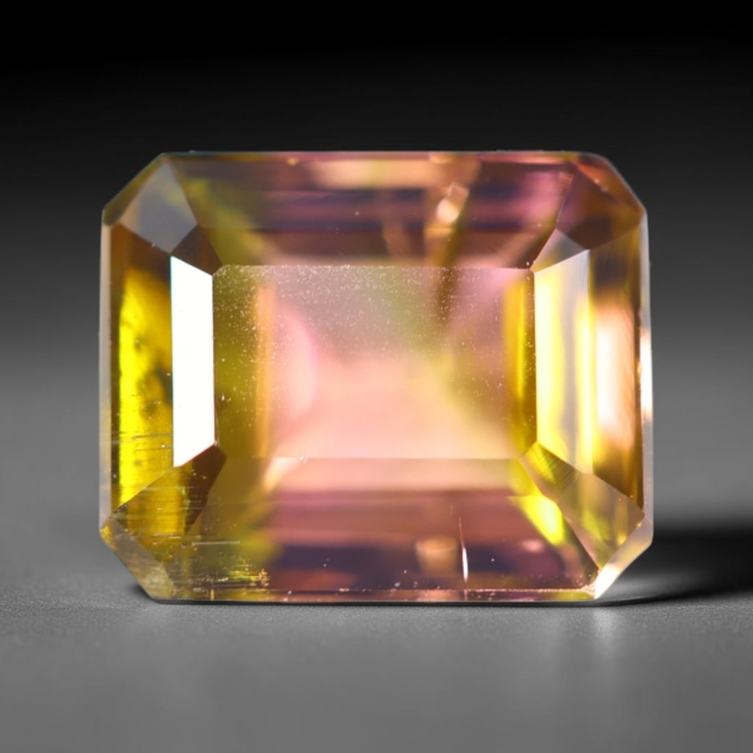 1.71cts Natural Watermelon Tourmaline - Bi-Colour Faceted Cut , 707E: Ksmith Heritage Auctioneers Subject: Natural Tourmaline Origin: Africa Carat Weight: 1.71 cts Dimension: 7.1x5.8x4.2 mm Type: Faceted, Polished