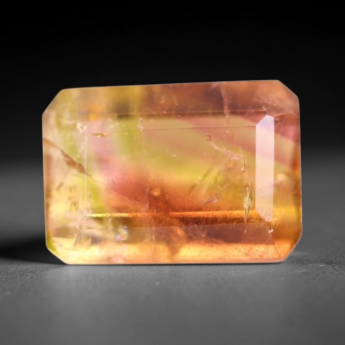 *2.66Ct Natural Watermelon Tourmaline - Bi-Colour Faceted Cut, 143C: Ksmith Heritage Auctioneers Subject: Natural Tourmaline Origin: Africa Carat Weight: 2.66 Ct Dimension: 9.8x6.9x4.3 mm Type: Faceted, Polished