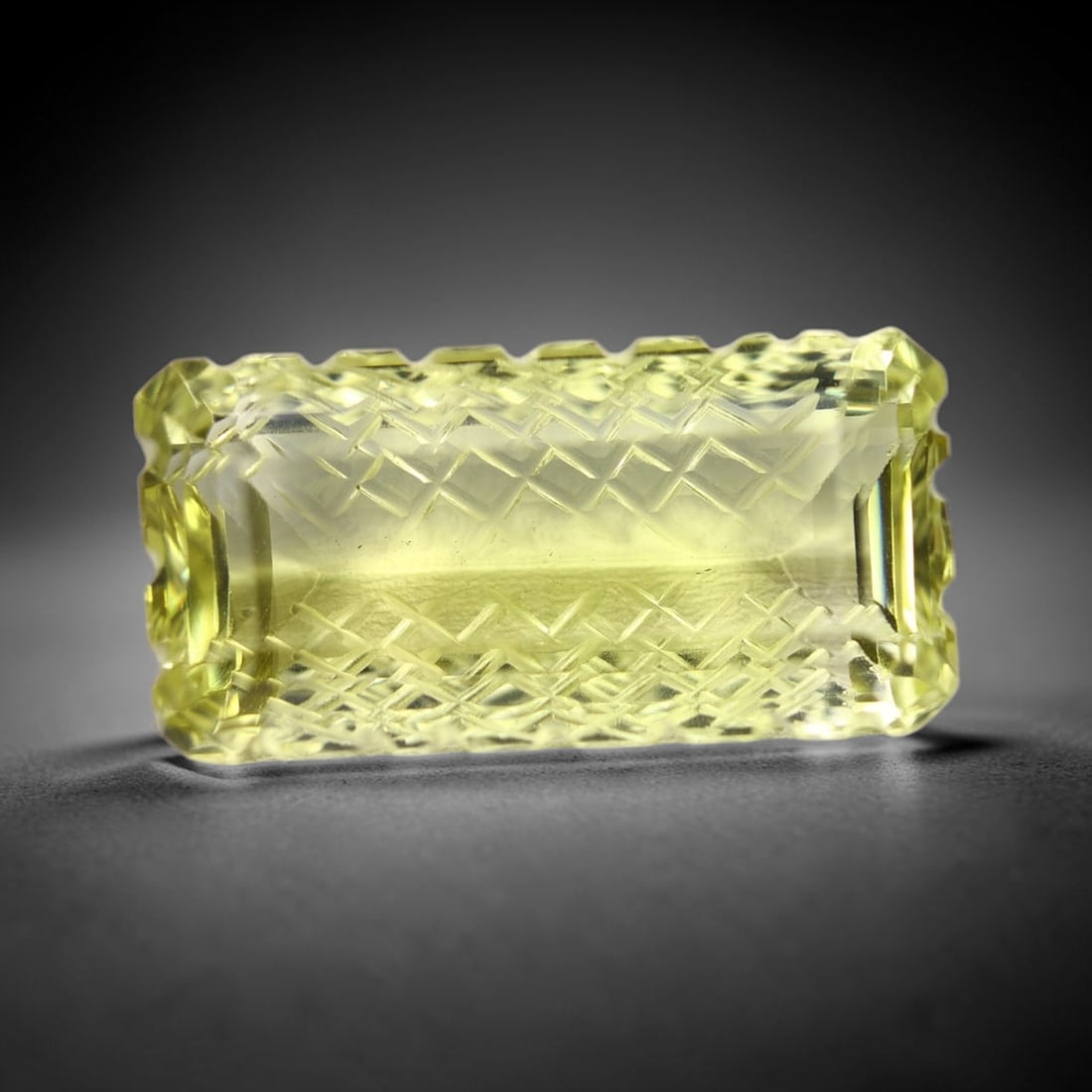39.59Ct Lemon Carving Quartz - Polished Carving , 323E (1 of 4)