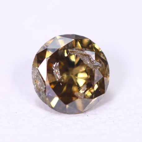 0.22Ct Champagne Round Diamond 3.8mm - Natural Diamond, Loose Diamond, 14DD: Ksmith Heritage Auctioneers Subject: Natural Diamond Origin: Africa Treatment: Unheated