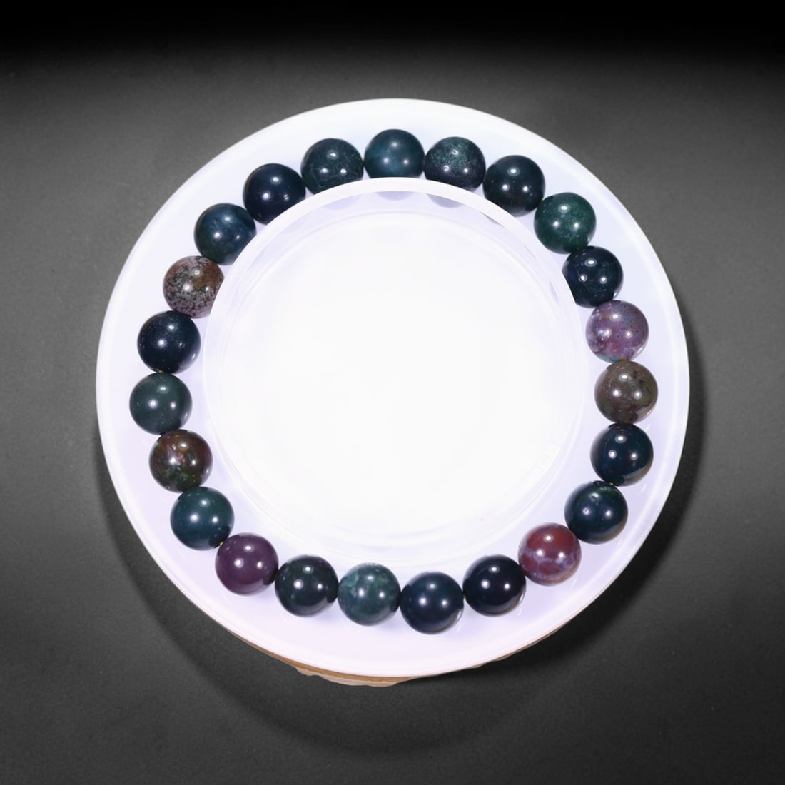 18.98g Jasper Bracelet - Polished Beads, 559B: Ksmith Heritage Auctioneers Subject: Natural Jasper Carat Weight: 18.98g