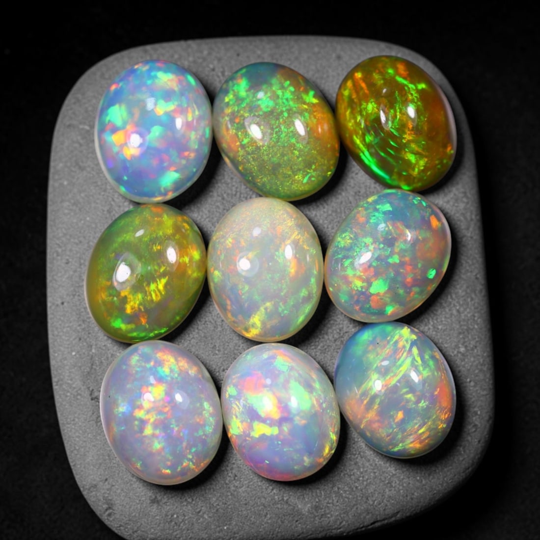 *20.89Ct 11x9mm Welo Opal Lot - Ethiopian Opal, 369C (1 of 7)