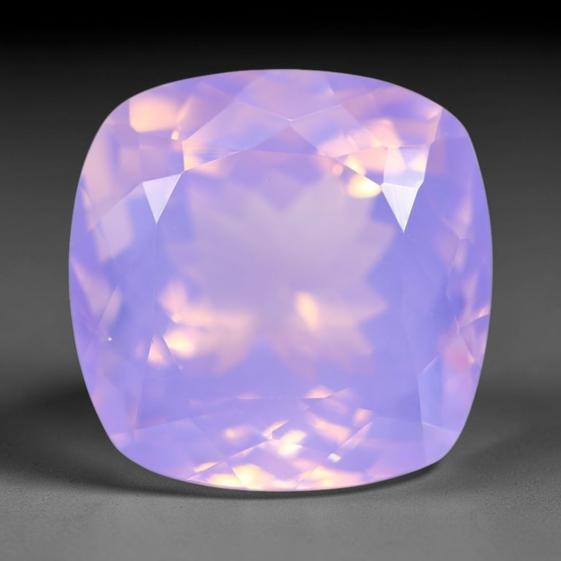 20.62Ct Lavender Amethyst - Polished Faceted , 1E: Ksmith Heritage Auctioneers Subject: Natural Lavender Amethyst Origin: Brazil Carat Weight: 20.62Ct Dimension: 16.7x16.6x12.2 mm Treatment: Untreated Type: Faceted, Polish