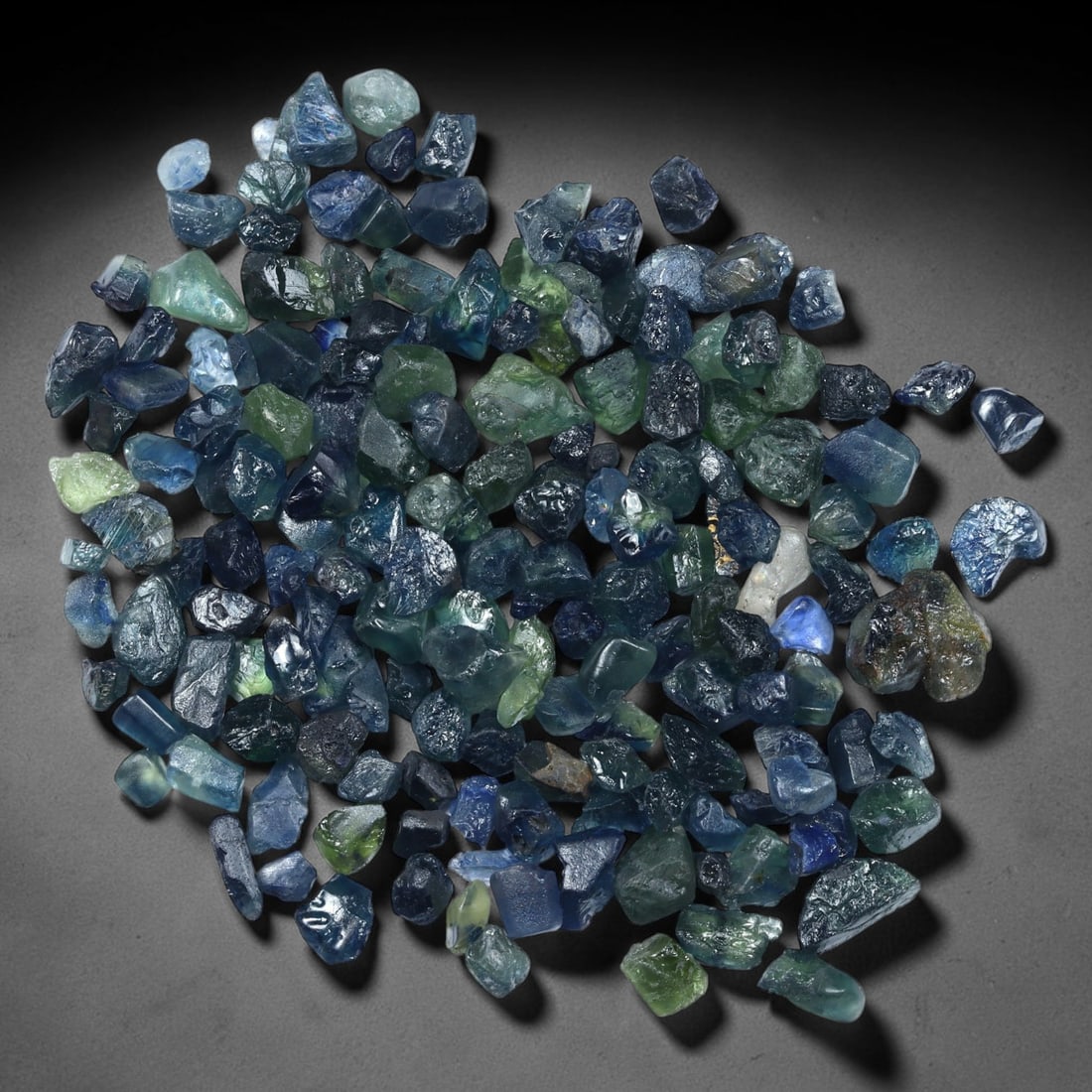 44Ct Raw Australian Blue Sapphire Freeform Lot - Rough Specimen , 767C: Ksmith Heritage Auctioneers Subject: Natural Sapphire