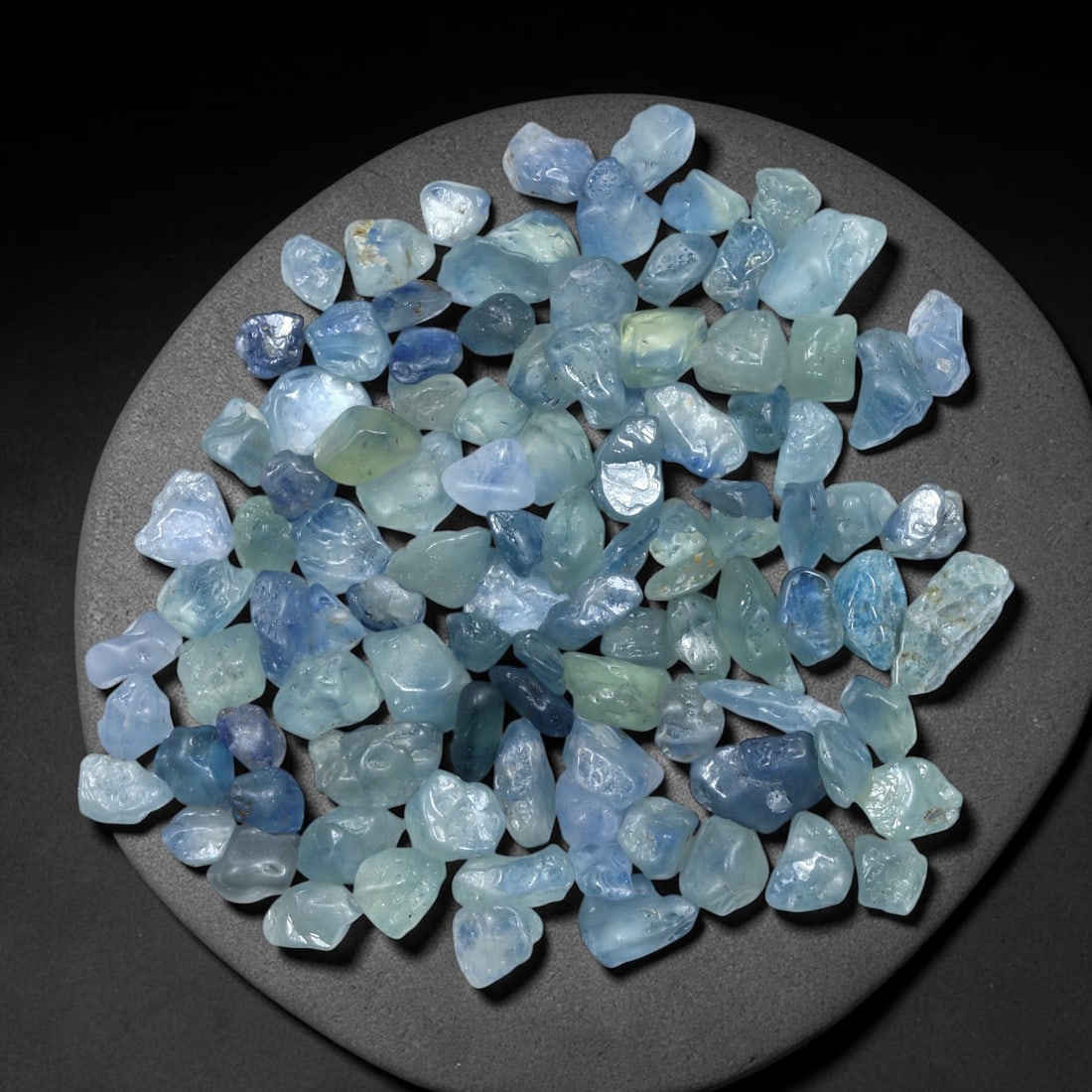 65Ct Raw Blue Sapphire Freeform Lot - Rough Specimen , 786C: Ksmith Heritage Auctioneers Subject: Natural Sapphire