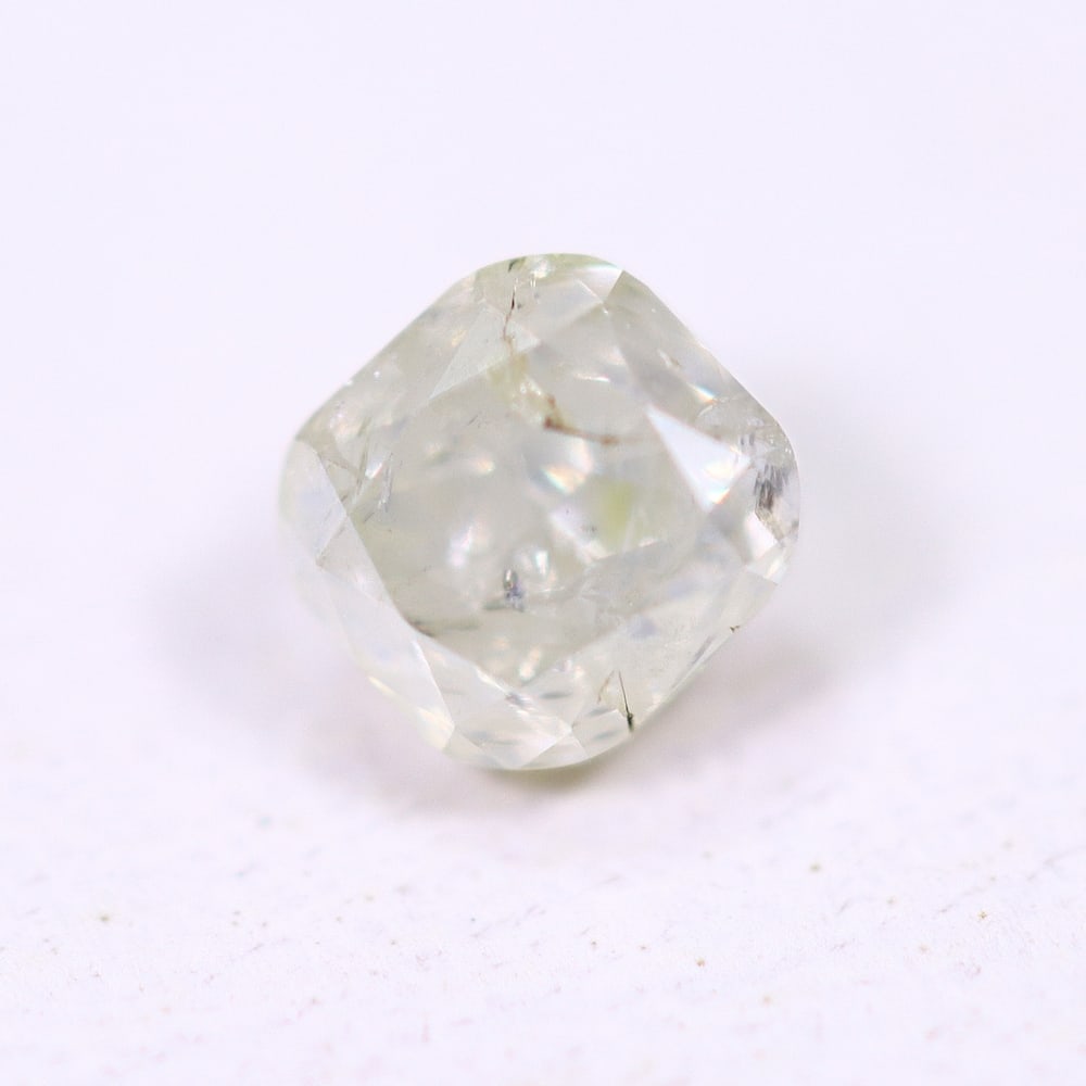 0.18ct Unheated Fancy Diamond 3x2.8mm - Natural Diamond, Loose Diamond, 251DD: Ksmith Heritage Auctioneers Subject: Natural Diamond Origin: Africa Treatment: Unheated