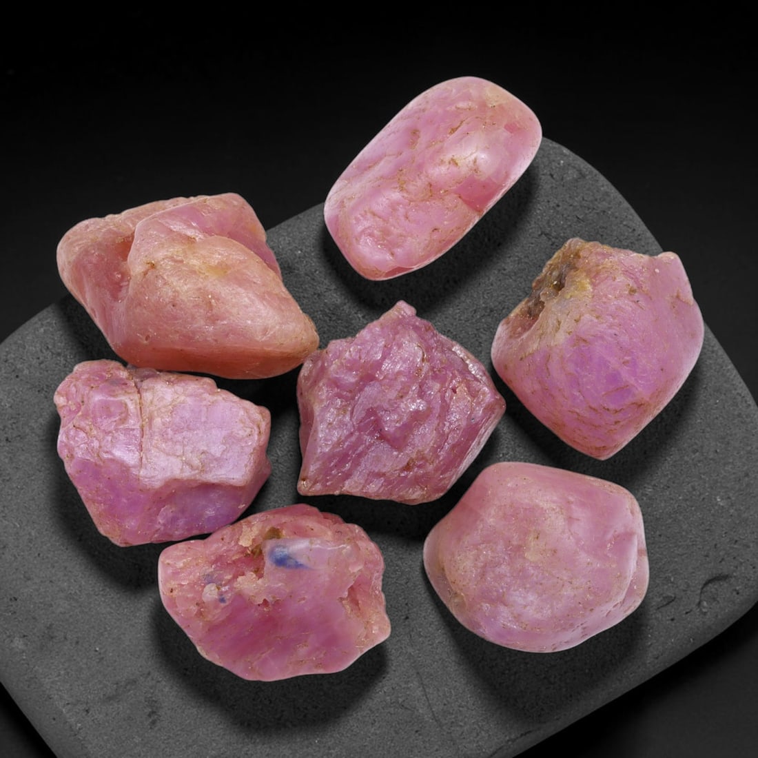 76Ct Raw Ruby Freeform Lot - Rough Specimen , 749C: Ksmith Heritage Auctioneers Subject: Natural Ruby Treatment: No Treat