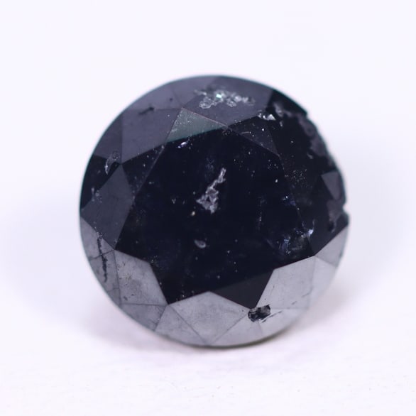1.26ct Black Diamond 6.50mm - Natural Diamond, Loose Diamond, 746DD: Ksmith Heritage Auctioneers Subject: Natural Diamond Origin: Africa Treatment: Heated