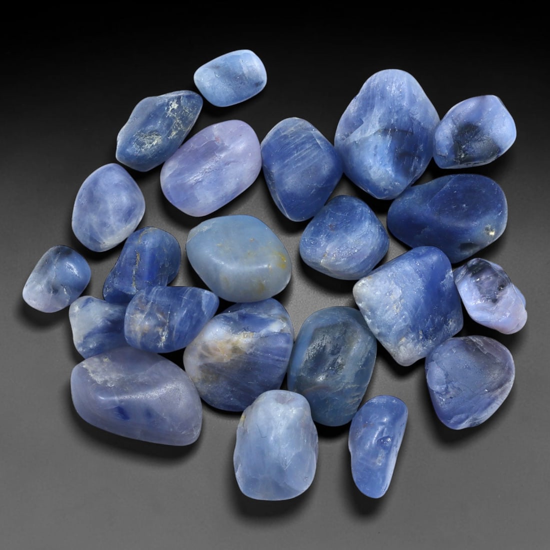 78Ct Raw Blue Sapphire Freeform Lot - Rough Specimen , 776C: Ksmith Heritage Auctioneers Subject: Natural Sapphire
