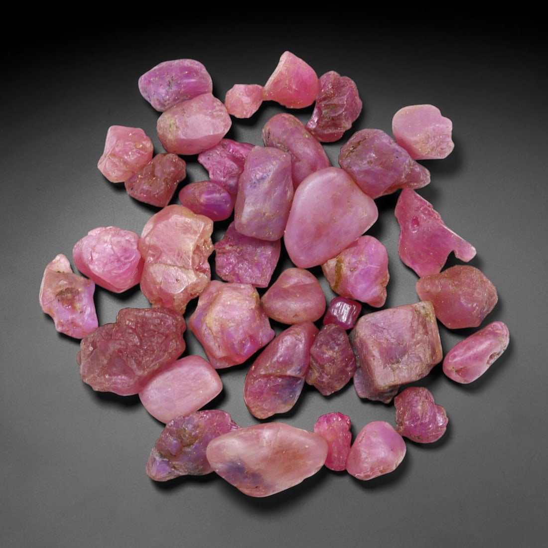 66Ct Raw Ruby Freeform Lot - Rough Specimen , 742C: Ksmith Heritage Auctioneers Subject: Natural Ruby Treatment: No Treat