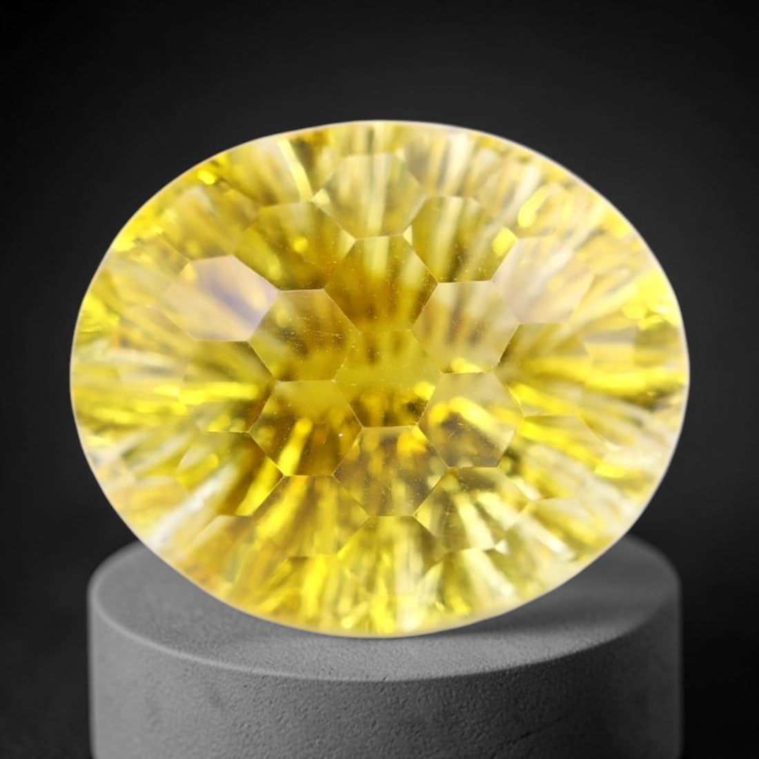 21.65Ct Citrine - Special Cut - Faceted Polished, 453B: Ksmith Heritage Auctioneers Subject: Natural Citrine Origin: Brazil Carat Weight: 21.65Ct Dimension: 20.1 x 16.6 x 12.7 mm Treatment: Untreated Type: Faceted, Polished