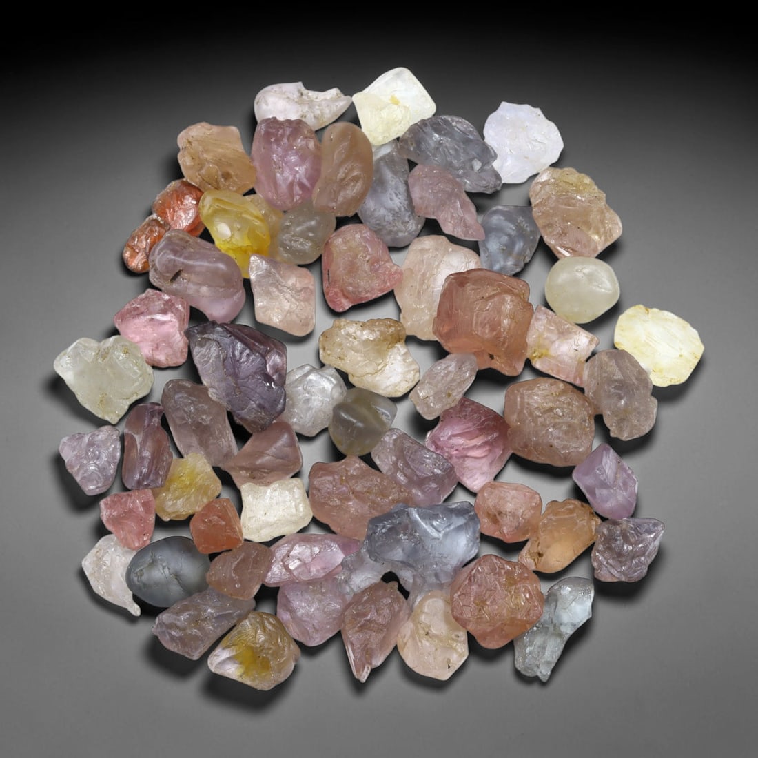 93Ct Raw Spinel Freeform Lot - Rough Specimen , 754C: Ksmith Heritage Auctioneers Subject: Natural Spinel Treatment: No Treat