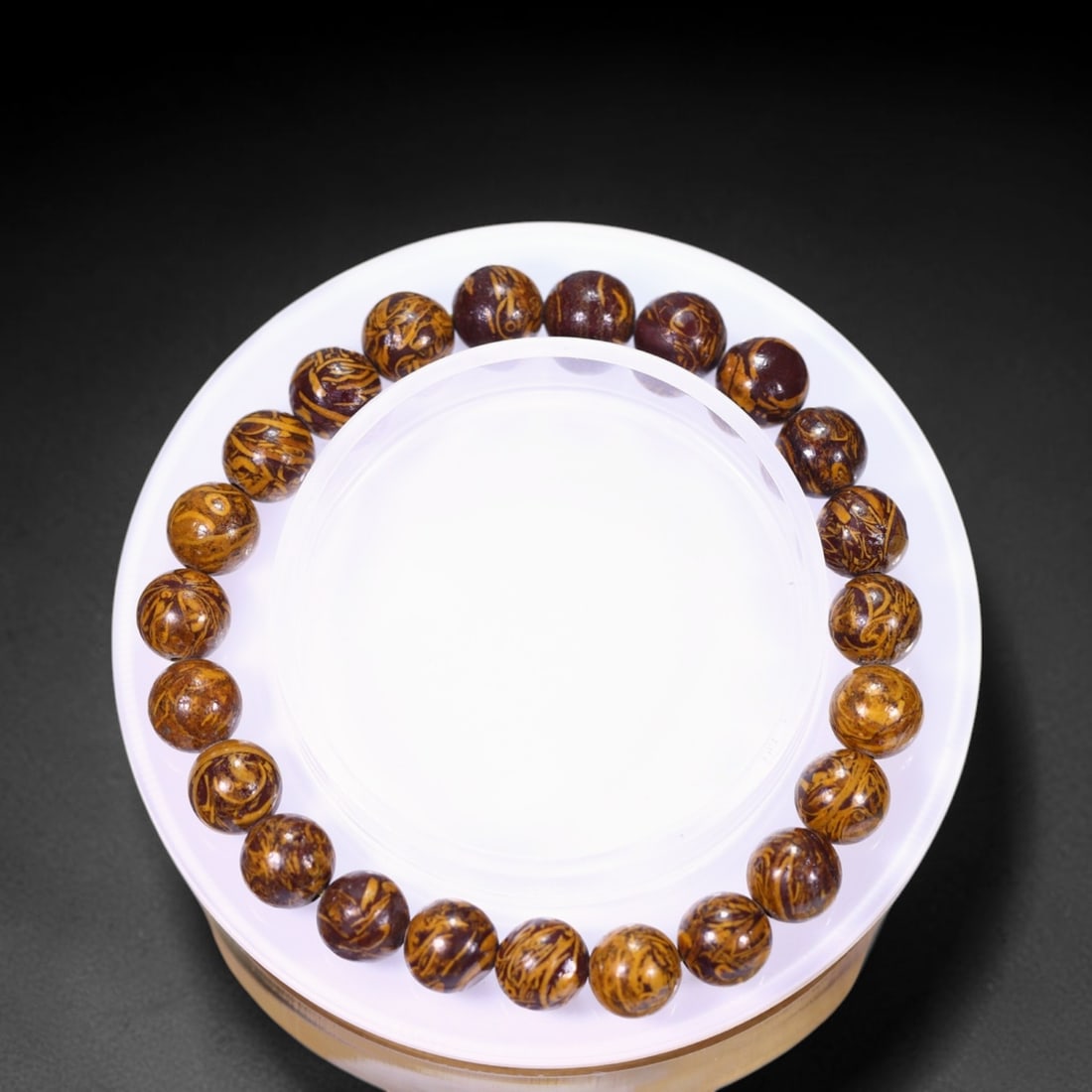 20.19g Wood Jasper Bracelet - Polished Beads, 215B: Ksmith Heritage Auctioneers Subject: Natural Wood Jasper Carat Weight: 20.19g