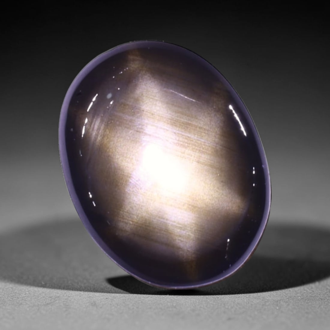 1.33cts 6 Rays Black Star Sapphire , 218E (1 of 3)